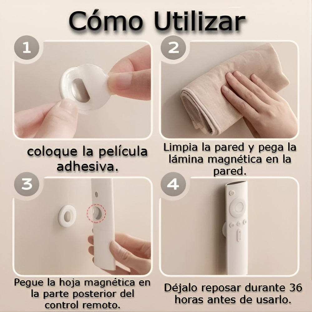 Soporte Magnético para Controles Remotos (pack de 5) – Tienda online NQLN Store Venezuela