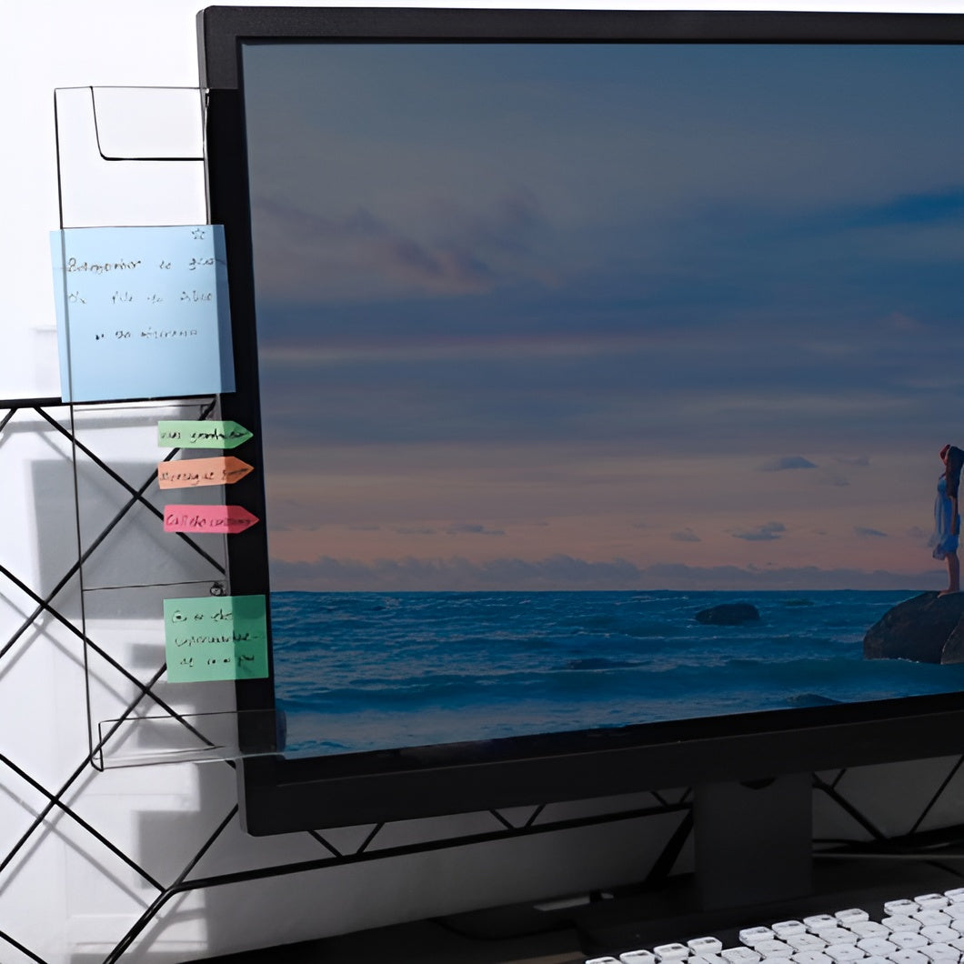 Tablero transparente de notas para monitor – Tienda online NQLN Store Venezuela