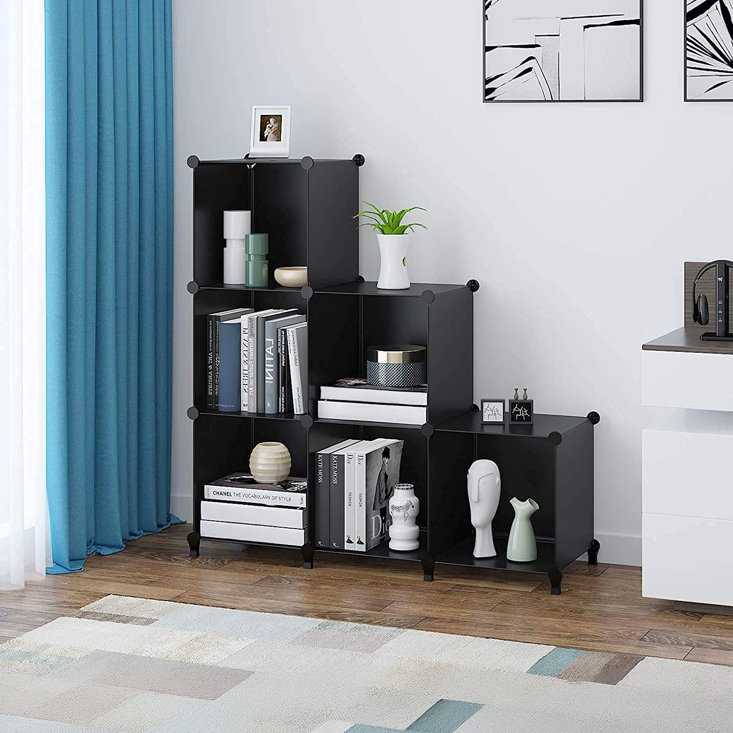 Estanteria de cubos modular Vauli (6 piezas) – Tienda online NQLN Store Venezuela