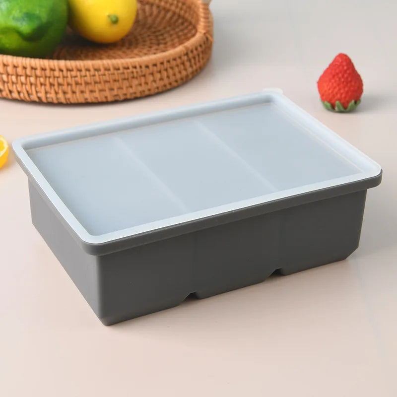 Molde rectangular para cubitos de hielo de silicona – Disponible en Caracas y Margarita – NQLN Store