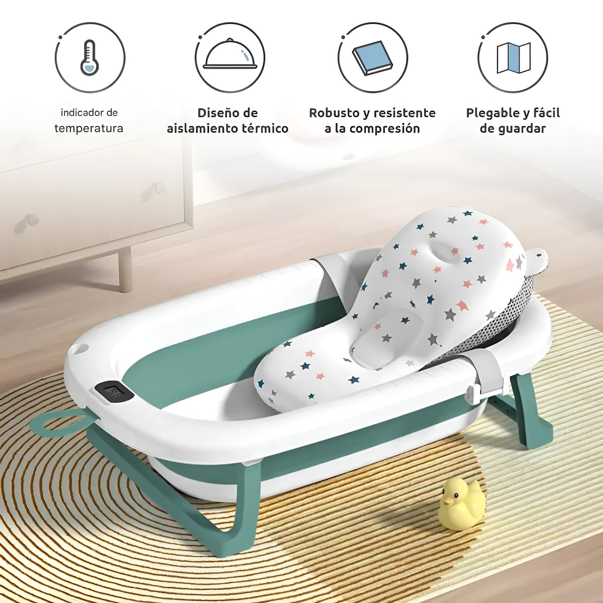 Juego de bañera plegable portátil para niño – Envío a toda Venezuela – NQLN Store