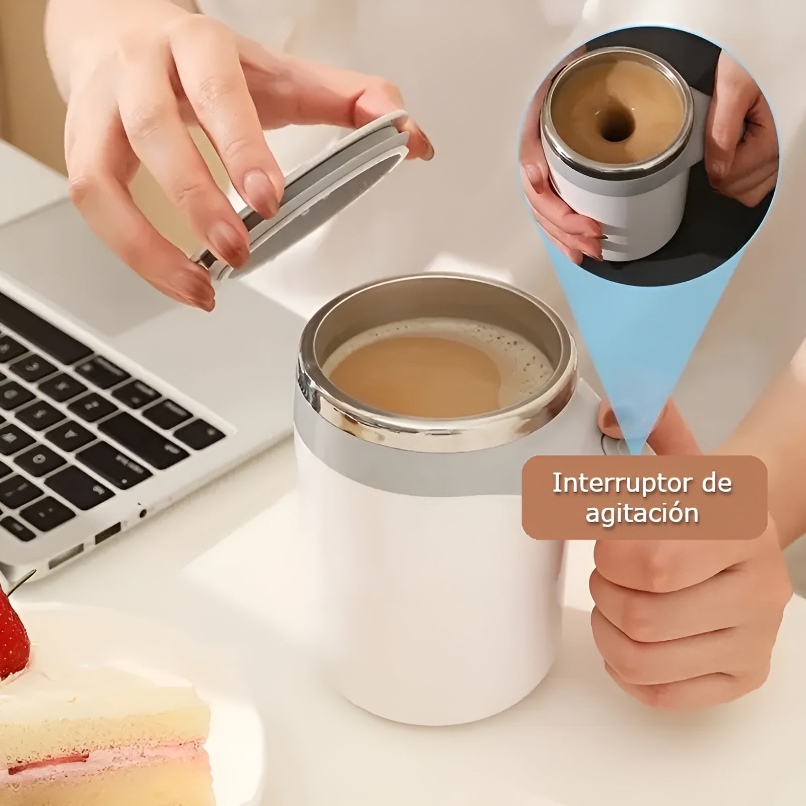 Taza de café con agitación automática – Comprar al mejor precio en NQLN Store Venezuela