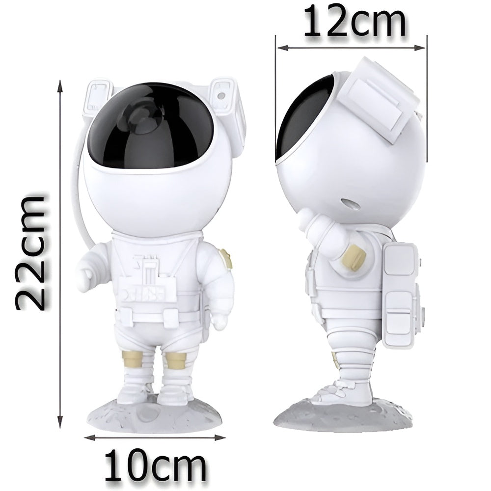 Proyector de luz nocturna 2 en 1 con forma de astronauta – Disponible en Caracas y Margarita – NQLN Store