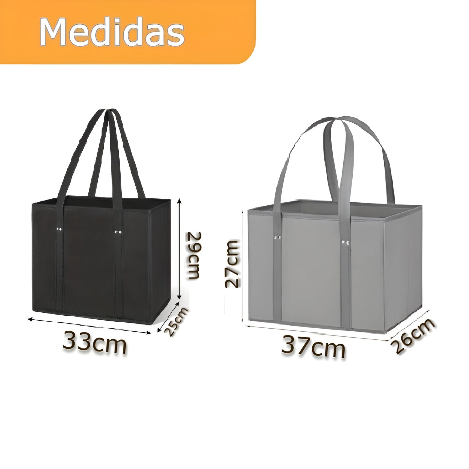 Bolsa de compra plegable – Detalle y presentación – NQLN Store Venezuela