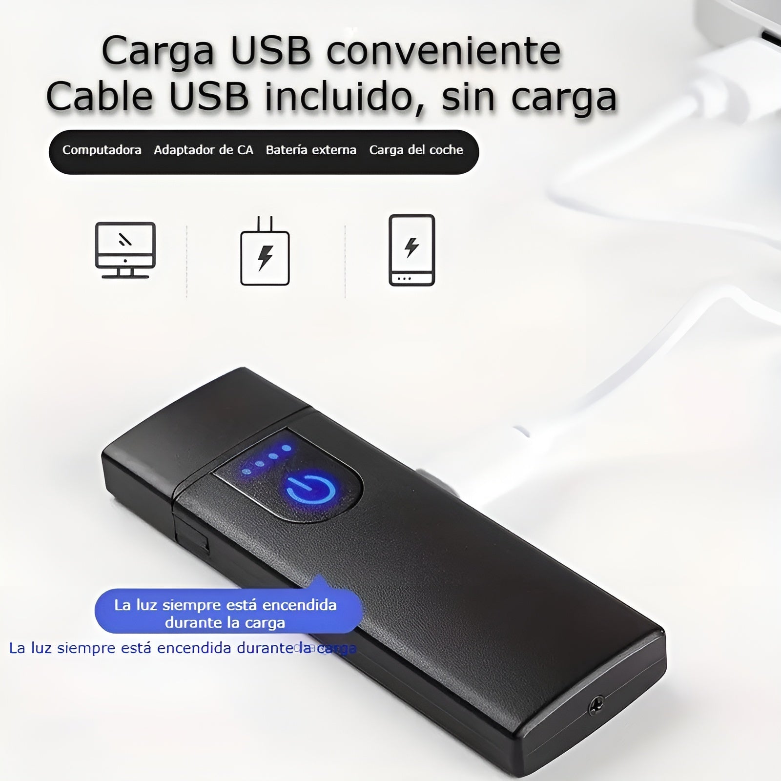 Encendedor inteligente con sensor de huellas dactilares – Tienda online NQLN Store Venezuela
