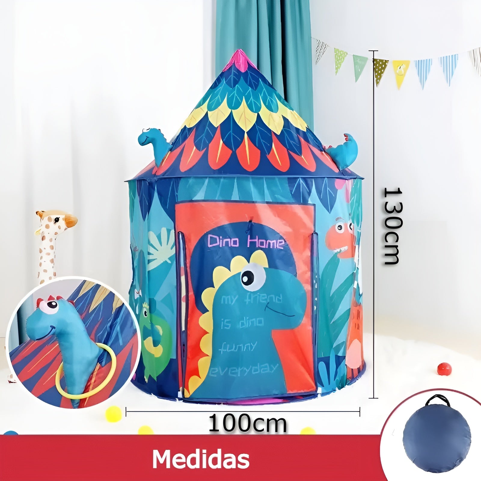 Carpa de juegos única de dinosaurios para niños como juguete – Al mejor precio en NQLN Store Caracas y Margarita