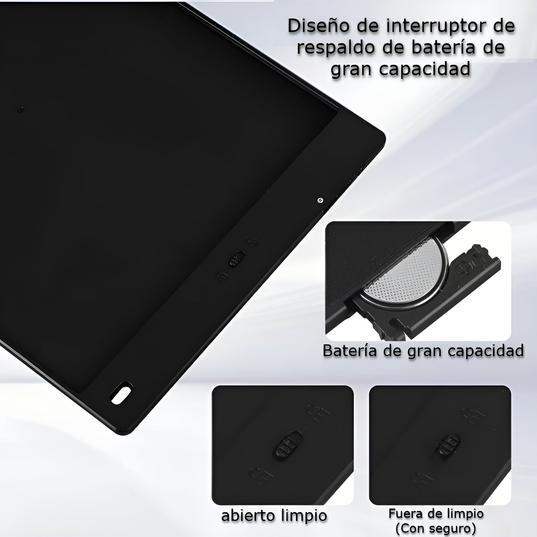 Tableta de Dibujo y escritura LCD con borrado rápido – Tienda online NQLN Store Venezuela
