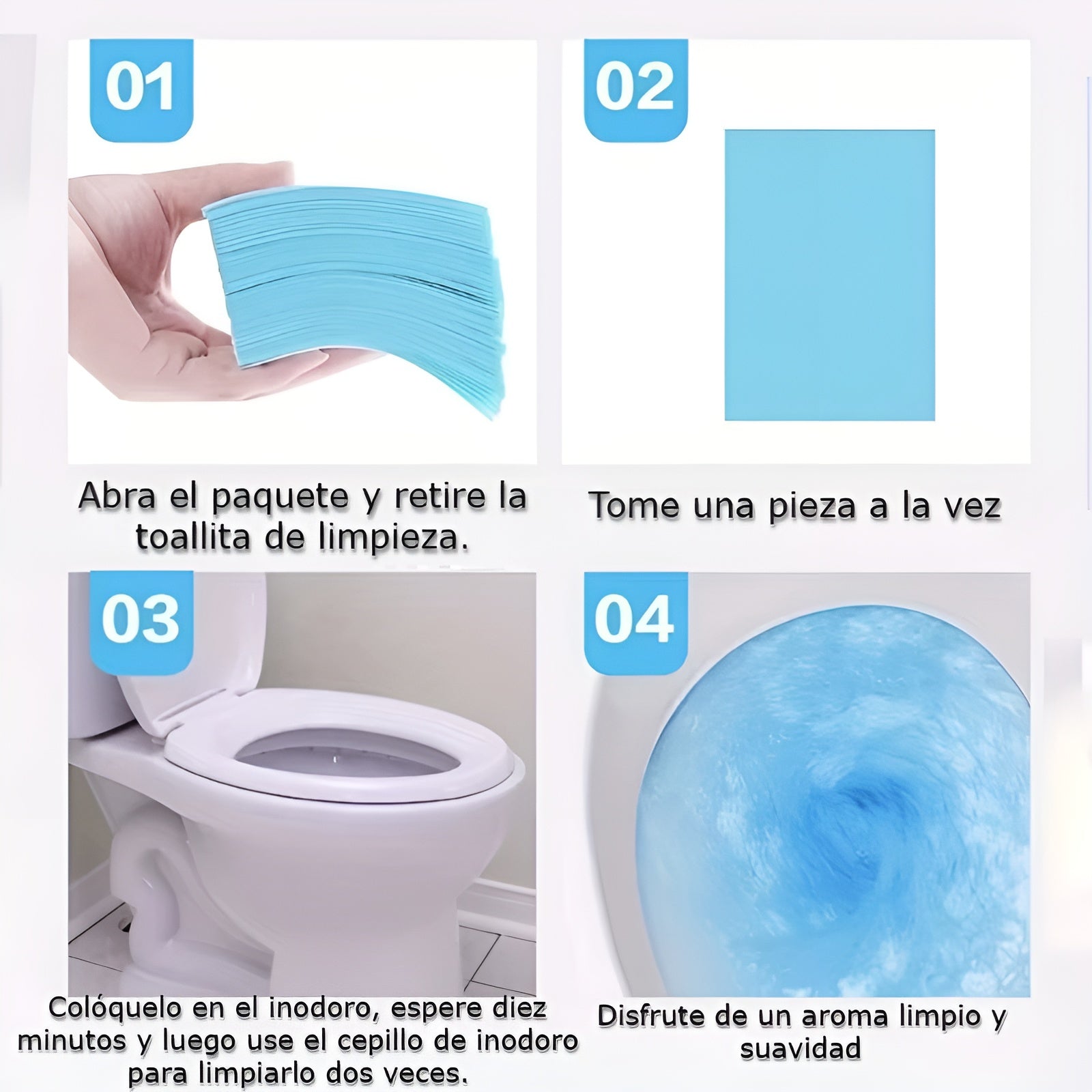 Toallitas De Limpieza Para Inodoro – Envío a toda Venezuela – NQLN Store