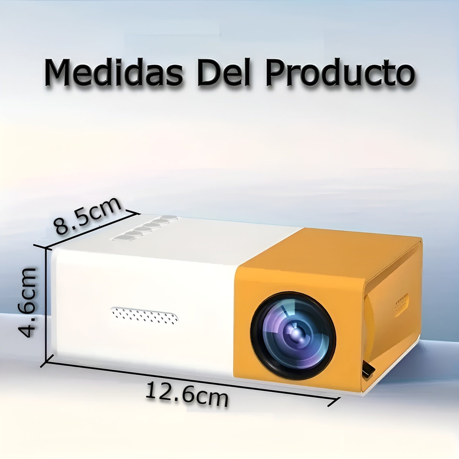 Mini proyector USB portátil – Detalle y presentación – NQLN Store Venezuela