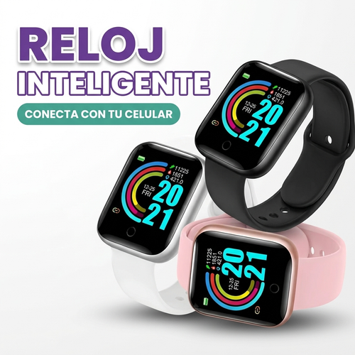 Reloj inteligente Y68 D20