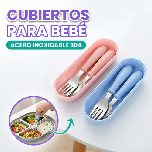 Juego de cubiertos para bebe