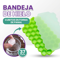 Bandeja de silicona para cubitos de hielo