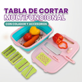 Tabla de cortar multifuncional con accesorios