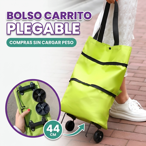 Bolso carrito plegable para compras de supermercado
