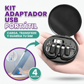 Kit de almacenamiento de tarjetas adaptadoras USB