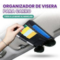 Organizador para visera de automovil