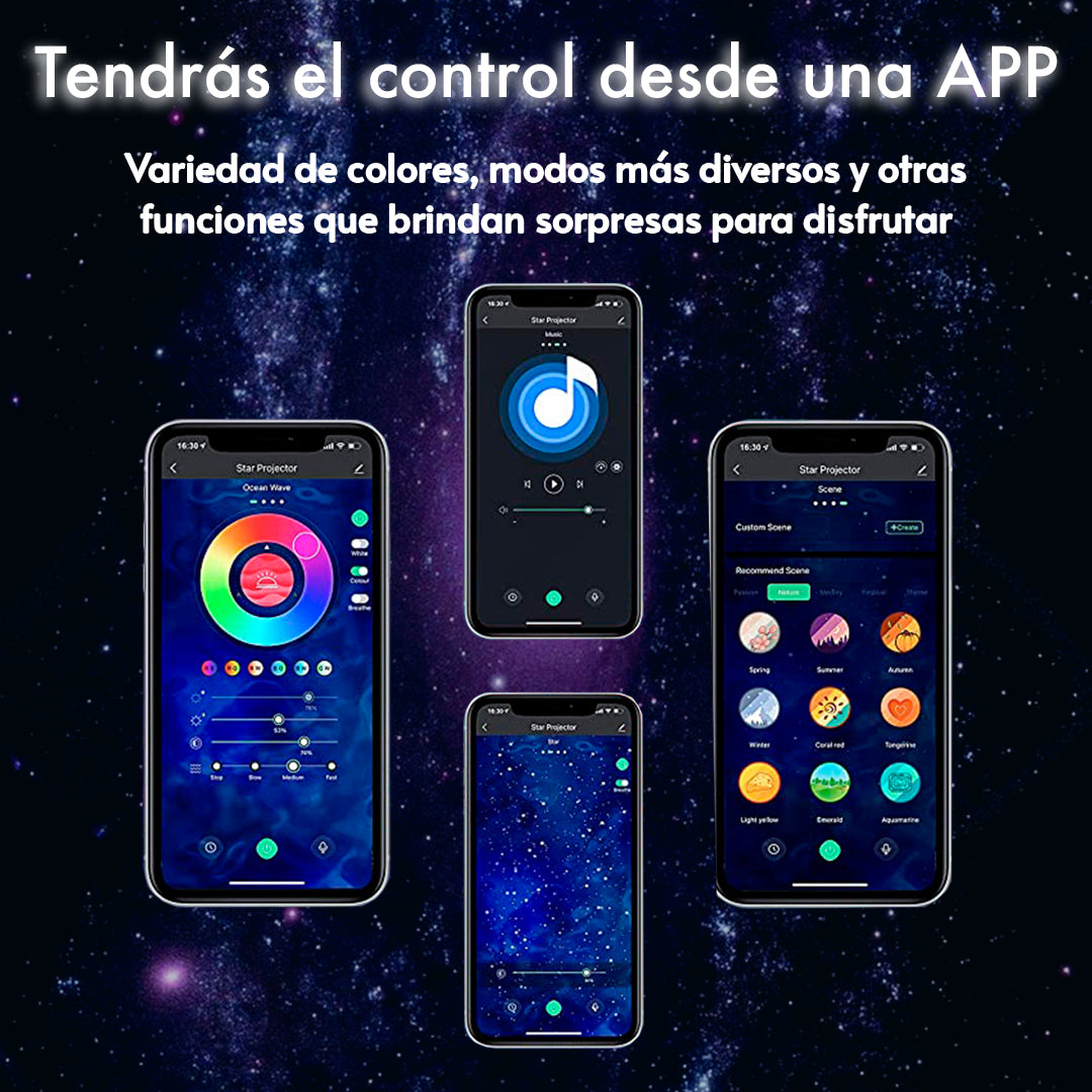 Proyector de Luces con Bluetooth – Comprar al mejor precio en NQLN Store Venezuela